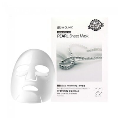 3W Clinic Essential Up Pearl Sheet Mask 25 ml