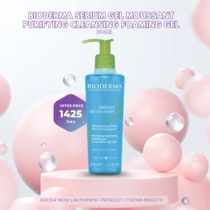 Bioderma Sebium Gel Moussant Purifying Foaming Gel 200 ml