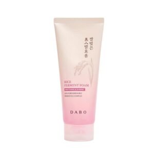 DABO Rice Foam Cleansing Korean Premium Rice Brightening Facial Cleanser  180 ml