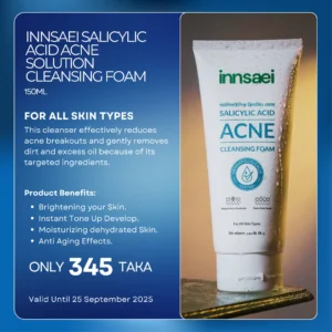 Innsaei Salicylic Acid Acne Solution Cleansing Foam 150ml