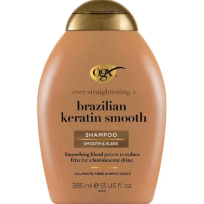 OGX Ever Straightening+ Brazilian Keratin Smooth pH Balanced Shampoo 385ml(New version)