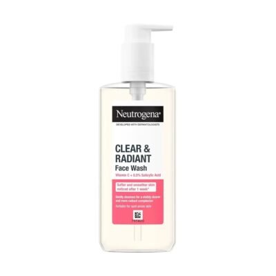 Neutrogena Clear & Radiant Face Wash with Vitamin C + 0.5% Salicylic Acid – 200ml