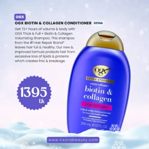 OGX Biotin & Collagen Conditioner 385ml