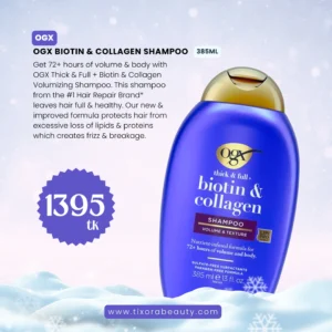 OGX Biotin & Collagen Shampoo 385ml