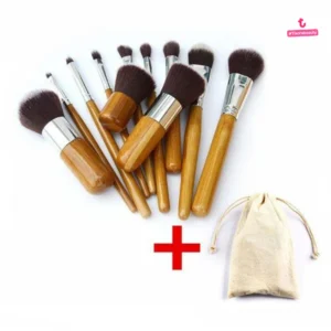 Bamboo Professional 11Pcs Makeup Brush Set