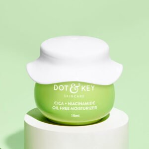 Dot & Key Cica Calming Oil Free Moisturizer for Acne Prone Skin 15ml