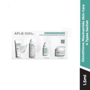 APLB Glutathione Niacinamide Skin 4 Types Sachet Set