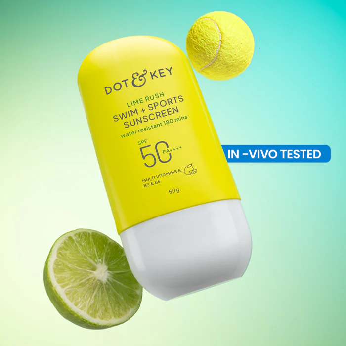 Dot & Key Lime Rush Swim + Sports Sunscreen SPF 50 PA++++ 50gm