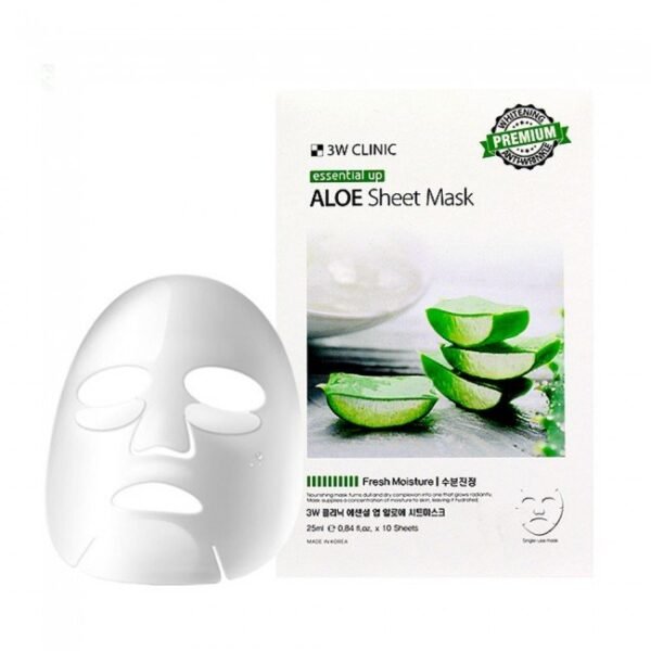 3W Clinic Essential Up Aloe Sheet Mask.jpg