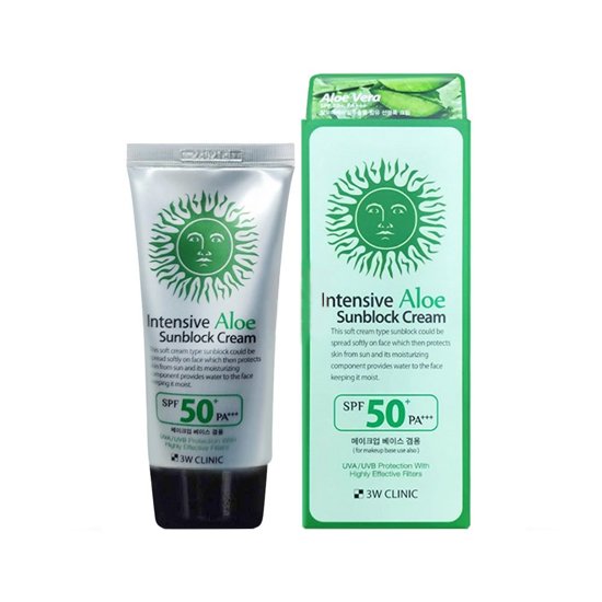3W Clinic Intensive Aloe Sunblock Cream SPF 50 PA2.jpg