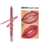 Beauty Glazed Waterproof long lasting lip liner 06g B103 Coral Cream 66dc12f00e458.jpg
