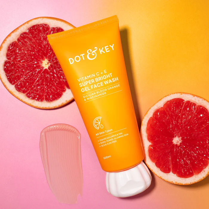 Dot & Key Vitamin C + E Super Bright Gel Face Wash 100 ml