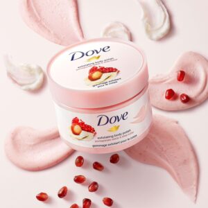 Dove Pomegranate Seeds & Shea Butter Scent Exfoliating Body Scrub 225 ml
