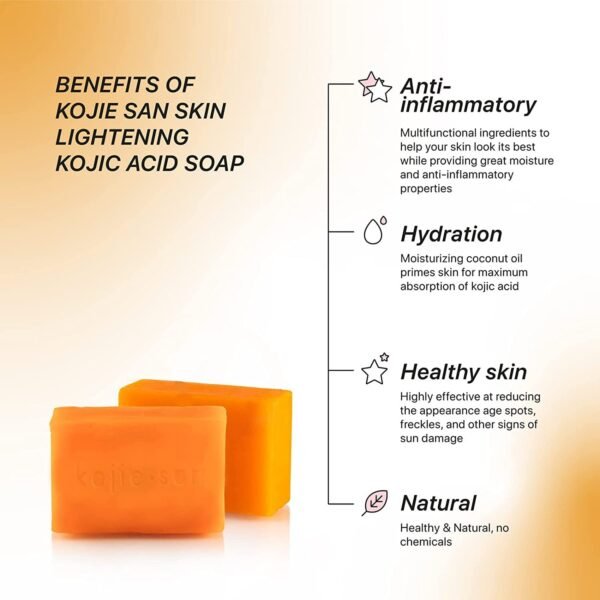 Kojie San Skin Lightening Kojic Acid Soap 135g 1.jpg