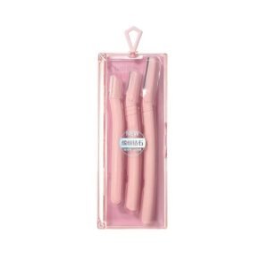 LMLTOP Premium Eyebrow And Facial Razor Pink 3pcs.jpg