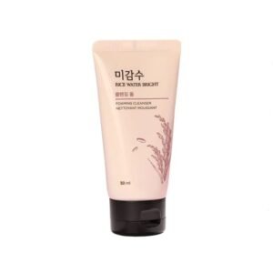 The Face Shop Rice Water Bright Foaming Cleanser 50ml.jpg