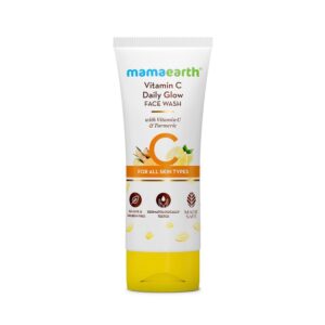 Mamaearth vitamin c face wash with vitamin c and turmeric for skin illumination