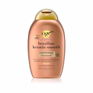 Ogx ever straightening + brazilian keratin smooth hair conditioner 385ml b556 products