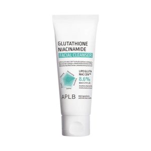 Aplb glutathione niacinamide facial cleanser