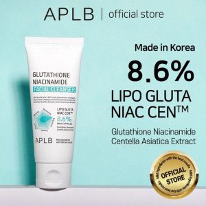 Aplb glutathione niacinamide facial cleanser