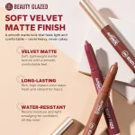 Beauty glazed lip crayon benfite