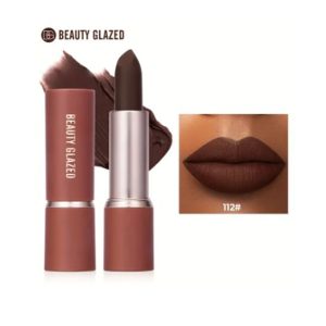 Beauty glazed modern matte long lasting lipstick 112