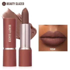 Beauty glazed modern matte long lasting lipstick shade 105 1 (1)