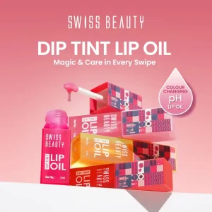 Swiss beauty dip tint lip oil 01 strawberry3
