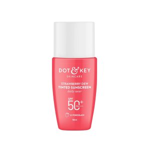 Dot and key strawberry dew tinted sunscreen spf 50 pa 01 pore2