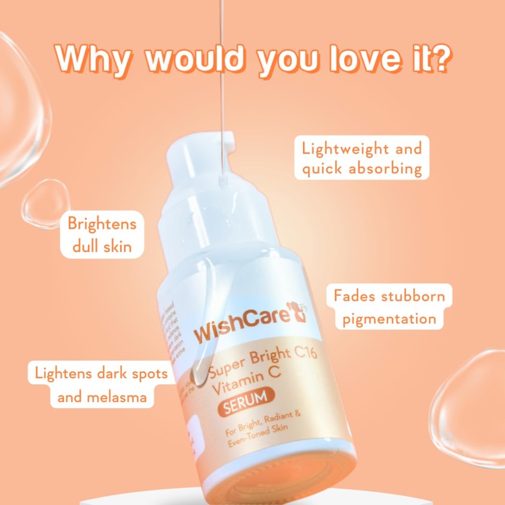 Wishcare super bright vitamin c16 serum 30ml