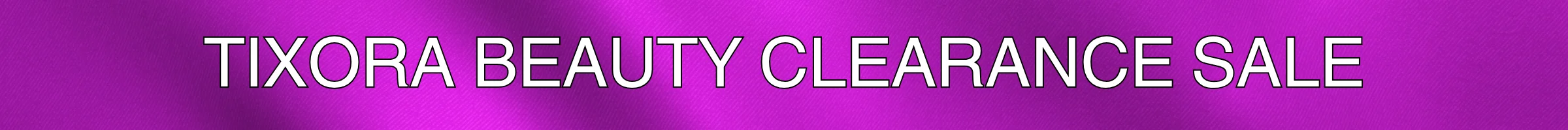 Clearance sale