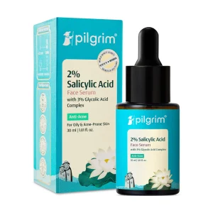 Pilgrim 2% Salicylic Acid Face Serum with 3% Glycolic Acid Complex