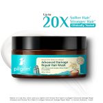 Pilgrim Unscented Korean Rice Water & Collagen Advanced Damage Repair Mask - 200ml| Pilgrim Unscented Korean Rice Water & Collagen Advanced Damage Repair Mask - 200ml|