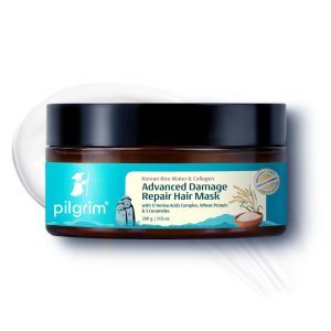 Pilgrim Unscented Korean Rice Water & Collagen Advanced Damage Repair Mask - 200ml|