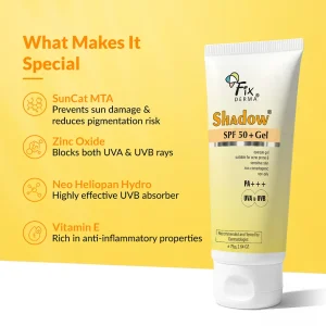 SPF 50 Gel 75g ingredients