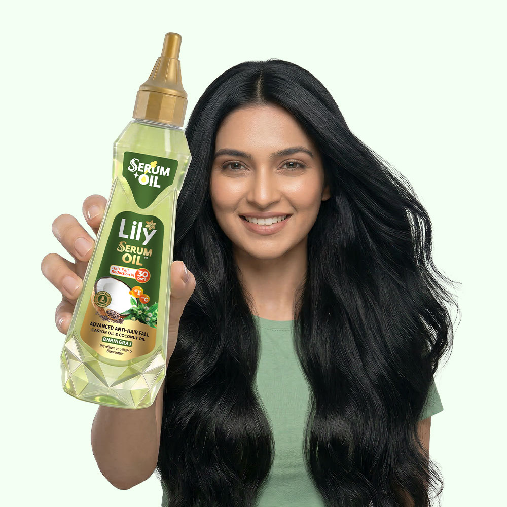 Lily advanced anti hair fall serum oil