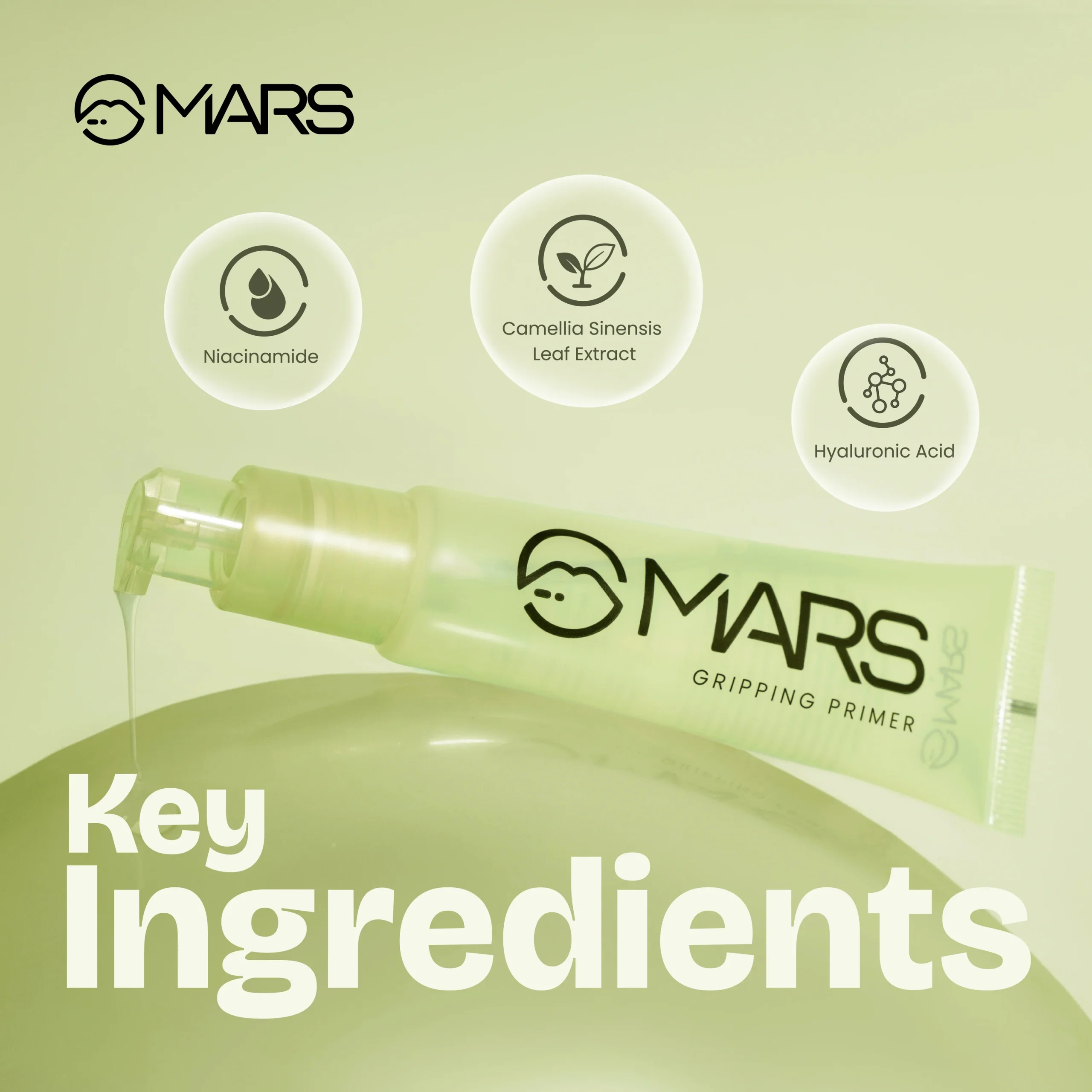 Mars gripping face primer its glow o clock primer