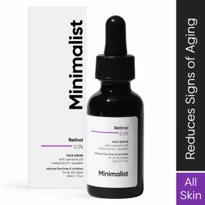 Minimalist 0.3% Retinol Face Serum for All Skin Types 30ml