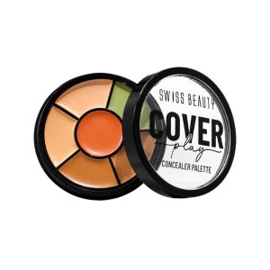 Swiss Beauty Cover Play 6-in-1 Concealer Palette - 01 Light to Medium