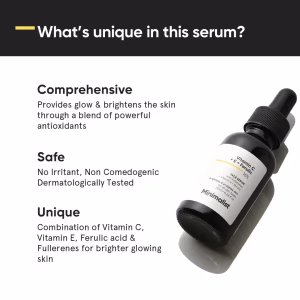 Minimalist 16% Vitamin C Serum With Vitamin E & Ferulic Acid For Advanced Users Brightens & protects (20ml)