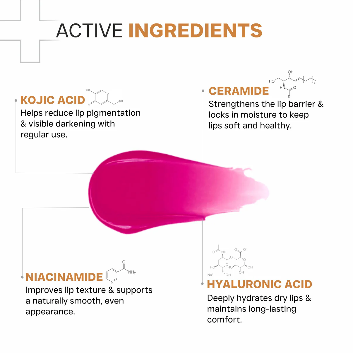 Kojic Acid Cdderamide SPF 50 PA+++ Tinted Pink