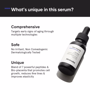 Minimalist 10% cMulti Peptide Face Serum For Anti Aging & Collagen Boost With Bio Placenta (30ml)