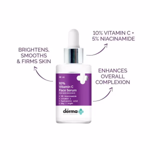 The Derma Co 10% Vitamin C Face Serum for Skin Radiance 30ml