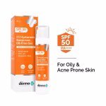 The Derma Co 1% Hyaluronic Sunscreen Oil-Free Gel Lightweight Sunscreen Acne-Prone Skin (50 g)