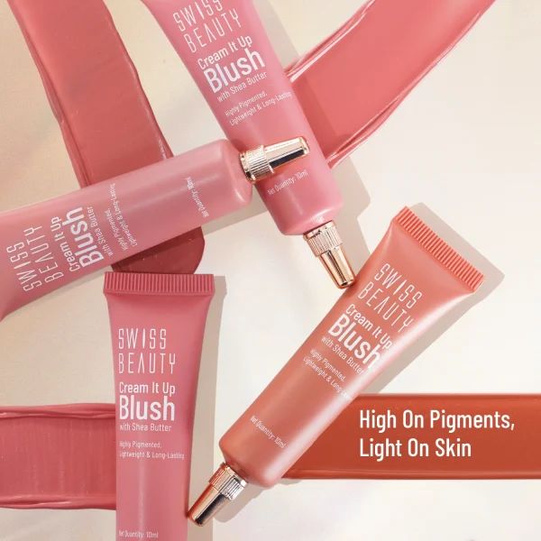 Swiss beauty cream it up blush with shea butter1
