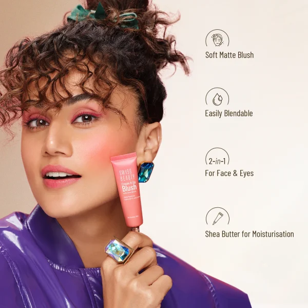 Swiss beauty cream it up blush with shea butter2